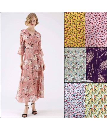 BST VẢI VOAN HOA NHÍ